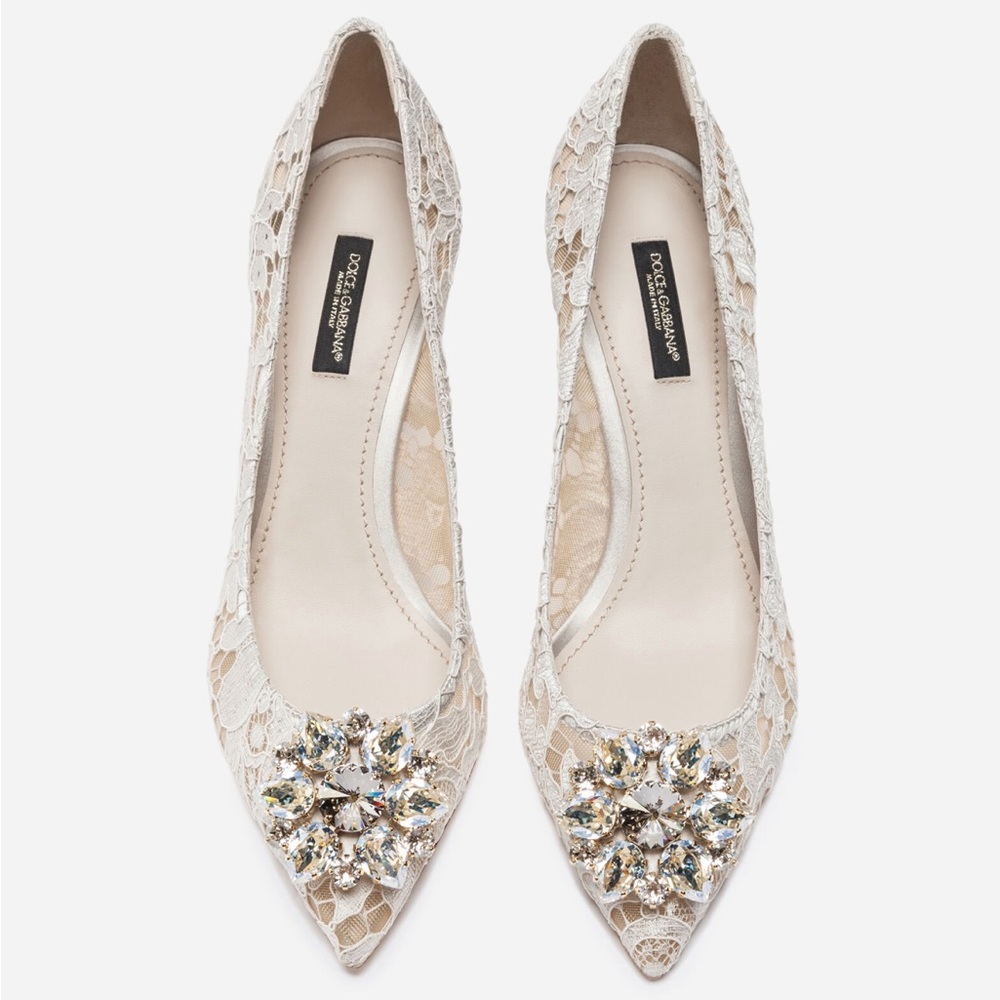 Dolce & Gabbana Taormina Lace Pumps